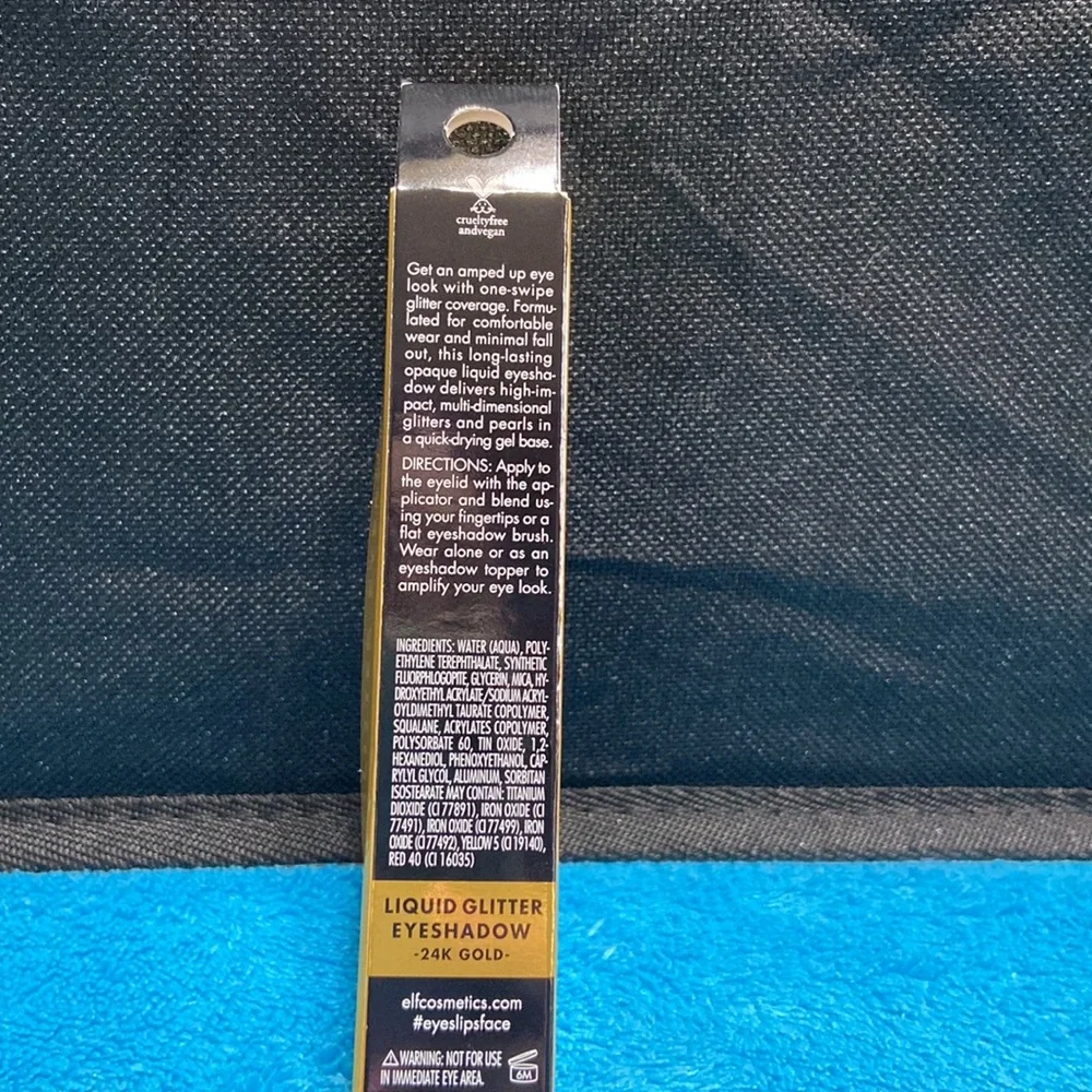 e.l.f. Liquid Glitter Eyeshadow 24k Gold
